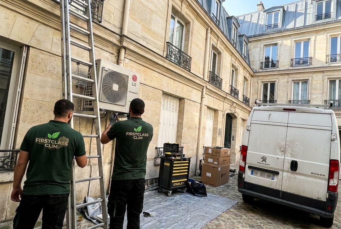 Firstclass clim — le camion atelier