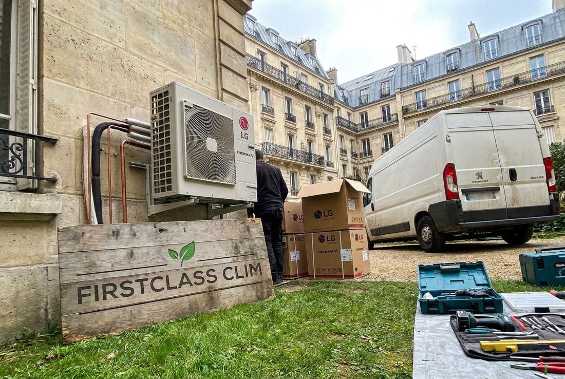 Firstclass clim — installation terminée
